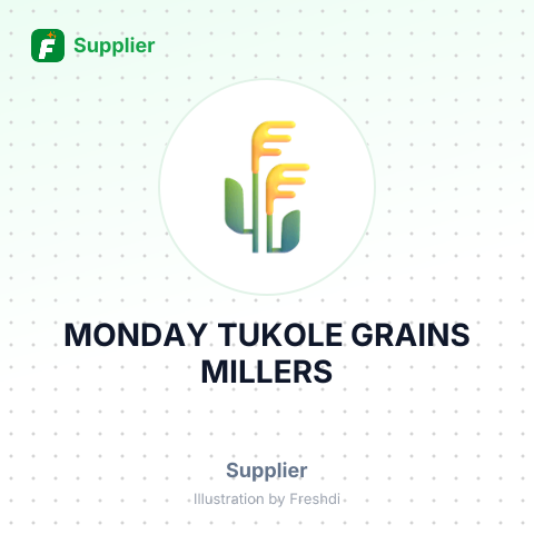MONDAY TUKOLE GRAINS MILLERS – summary card, no photo uploaded yet