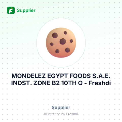 MONDELEZ EGYPT FOODS S.A.E. INDST. ZONE B2 10TH O – summary card, no photo uploaded yet