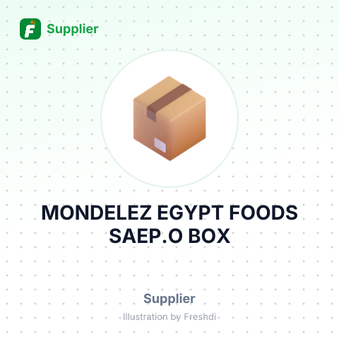 MONDELEZ EGYPT FOODS SAEP.O BOX – summary card, no photo uploaded yet