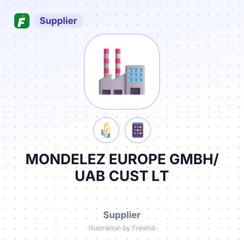 MONDELEZ EUROPE GMBH/UAB CUST LT – summary card, no photo uploaded yet