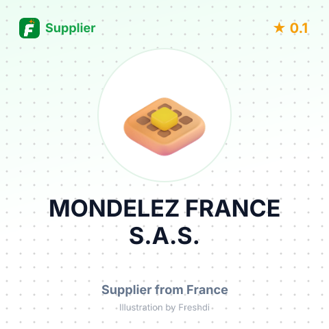 MONDELEZ FRANCE S.A.S. – summary card, no photo uploaded yet