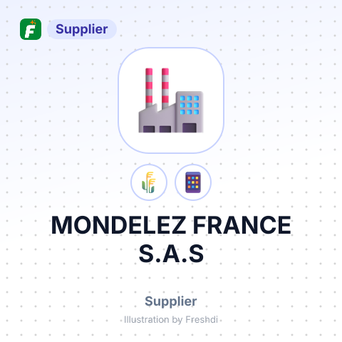 MONDELEZ FRANCE S.A.S – summary card, no photo uploaded yet
