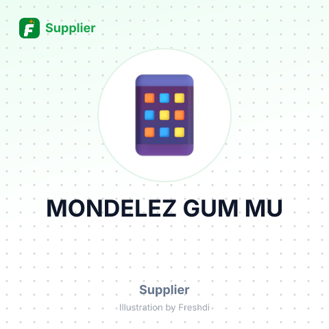 MONDELEZ GUM MU – summary card, no photo uploaded yet