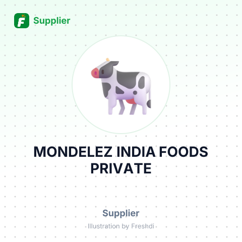 MONDELEZ INDIA FOODS PRIVATE – summary card, no photo uploaded yet