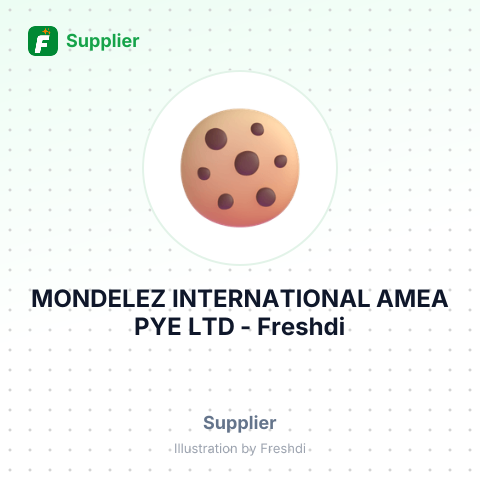 MONDELEZ INTERNATIONAL AMEA PYE LTD – summary card, no photo uploaded yet