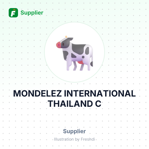 MONDELEZ INTERNATIONAL THAILAND C – summary card, no photo uploaded yet