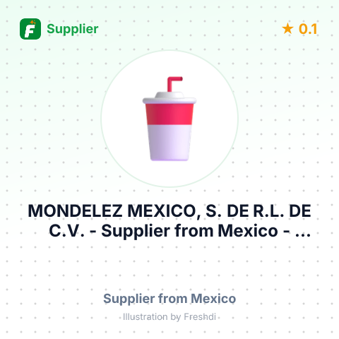 MONDELEZ MEXICO, S. DE R.L. DE C.V. – summary card, no photo uploaded yet