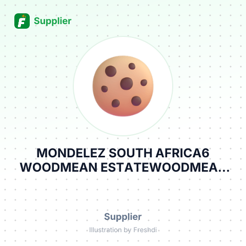 MONDELEZ SOUTH AFRICA6 WOODMEAN ESTATEWOODMEAD DRIVEJOHANNSBURG – summary card, no photo uploaded yet