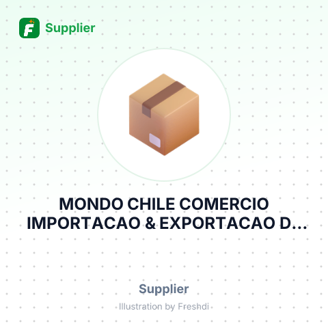 MONDO CHILE COMERCIO IMPORTACAO & EXPORTACAO DE PESCADOS & FRUTOS DO MAR – summary card, no photo uploaded yet