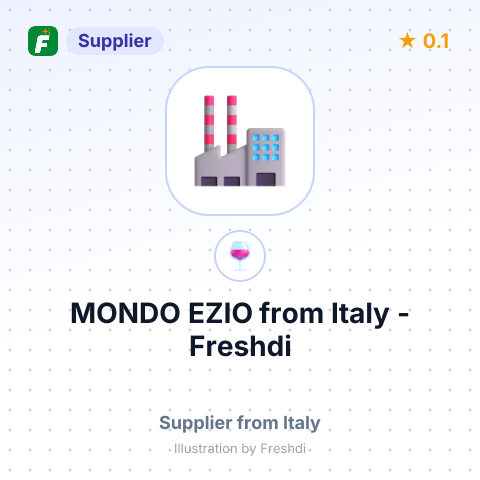 MONDO EZIO – summary card, no photo uploaded yet