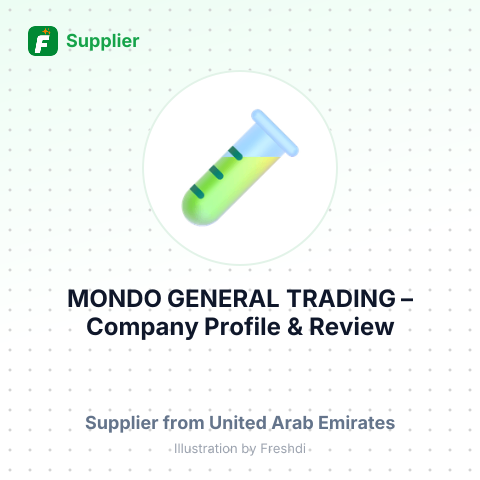 MONDO GENERAL TRADING – summary card, no photo uploaded yet