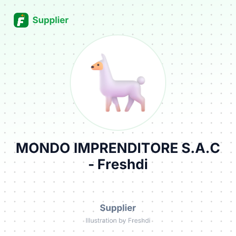 MONDO IMPRENDITORE S.A.C – summary card, no photo uploaded yet