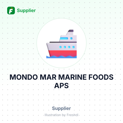 MONDO MAR MARINE FOODS APS – summary card, no photo uploaded yet