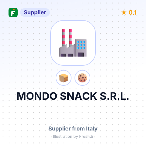 MONDO SNACK S.R.L. – summary card, no photo uploaded yet