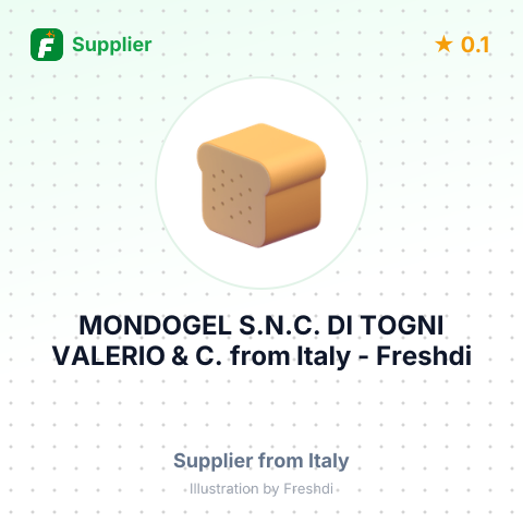MONDOGEL S.N.C. DI TOGNI VALERIO & C. – summary card, no photo uploaded yet