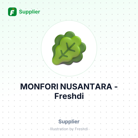 MONFORI NUSANTARA – summary card, no photo uploaded yet