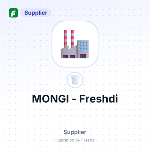 MONGI – summary card, no photo uploaded yet