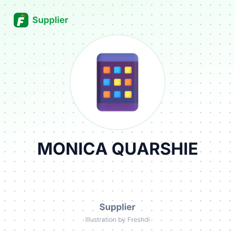 MONICA QUARSHIE – summary card, no photo uploaded yet
