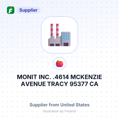 MONIT INC.,.4614 MCKENZIE AVENUE, TRACY 95377 CA – summary card, no photo uploaded yet
