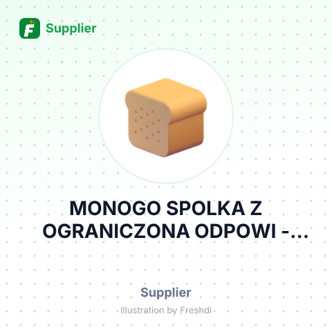 MONOGO SPOLKA Z OGRANICZONA ODPOWI – summary card, no photo uploaded yet