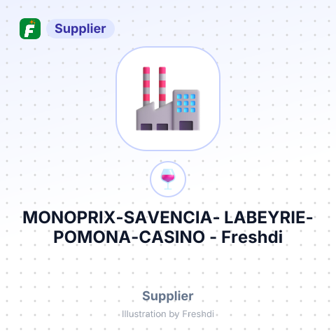 MONOPRIX-SAVENCIA- LABEYRIE-POMONA-CASINO – summary card, no photo uploaded yet