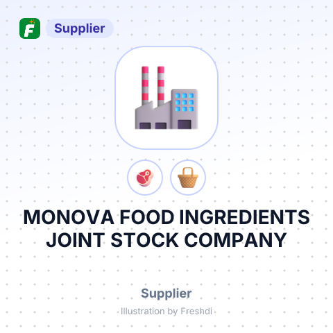 MONOVA FOOD INGREDIENTS JOINT STOCK COMPANY – summary card, no photo uploaded yet