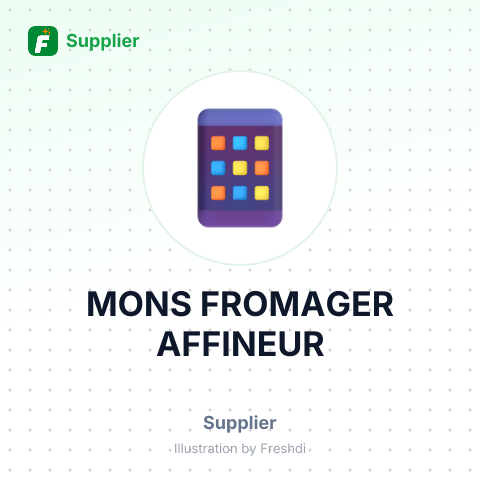 MONS FROMAGER AFFINEUR – summary card, no photo uploaded yet