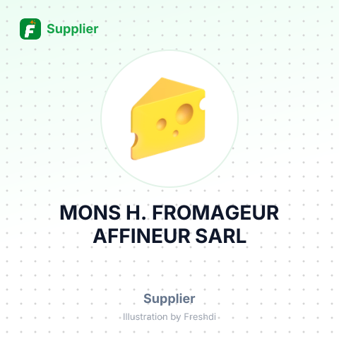 MONS H. FROMAGEUR AFFINEUR SARL – summary card, no photo uploaded yet