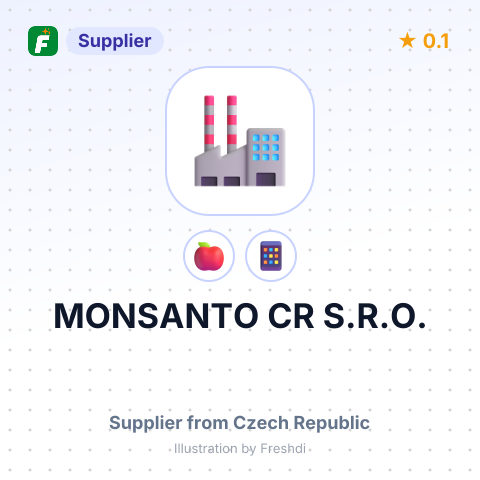 MONSANTO CR S.R.O. – summary card, no photo uploaded yet