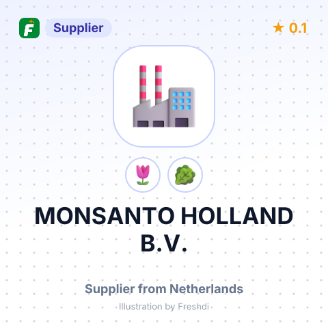 MONSANTO HOLLAND B.V. – summary card, no photo uploaded yet