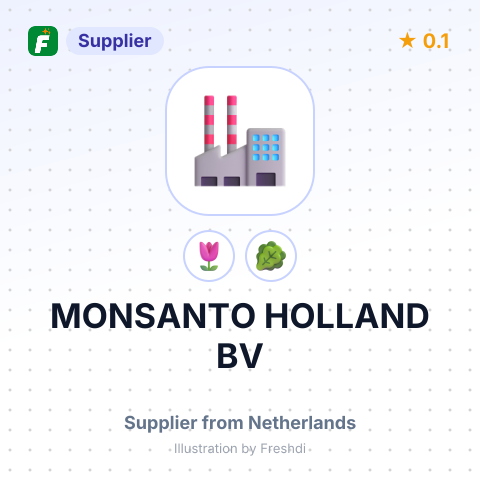 MONSANTO HOLLAND BV – summary card, no photo uploaded yet