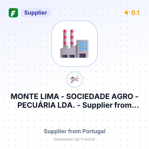 MONTE LIMA - SOCIEDADE AGRO - PECUÁRIA LDA. – summary card, no photo uploaded yet