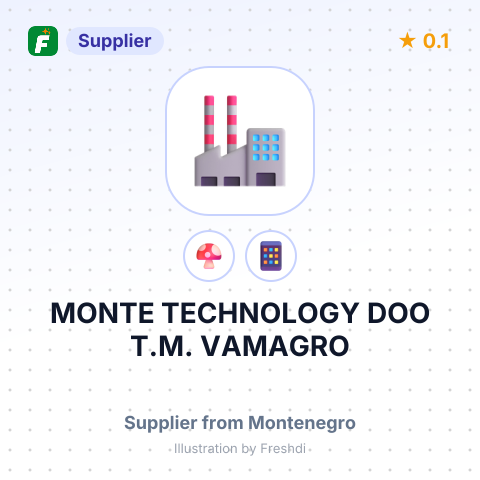 MONTE TECHNOLOGY DOO  T.M. VAMAGRO – summary card, no photo uploaded yet