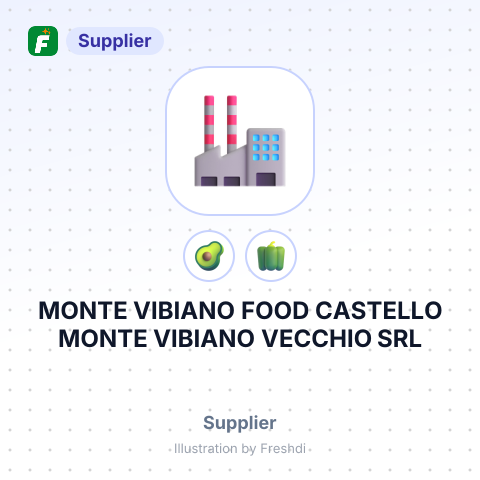 MONTE VIBIANO FOOD CASTELLO MONTE VIBIANO VECCHIO SRL – summary card, no photo uploaded yet