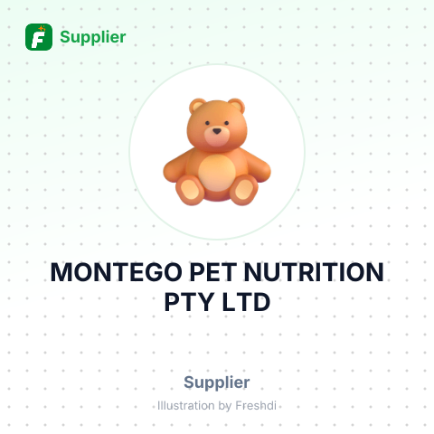MONTEGO PET NUTRITION PTY LTD – summary card, no photo uploaded yet