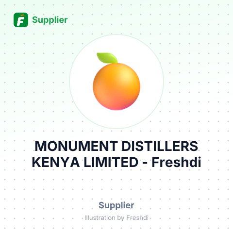 MONUMENT DISTILLERS KENYA LIMITED – summary card, no photo uploaded yet