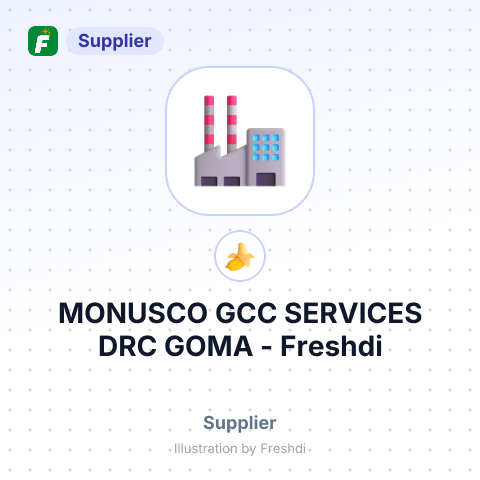 MONUSCO GCC SERVICES DRC GOMA – summary card, no photo uploaded yet