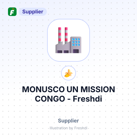 MONUSCO UN MISSION CONGO – summary card, no photo uploaded yet