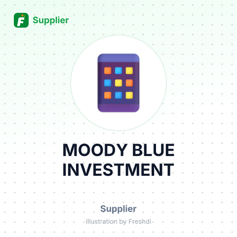 MOODY BLUE INVESTMENT – summary card, no photo uploaded yet
