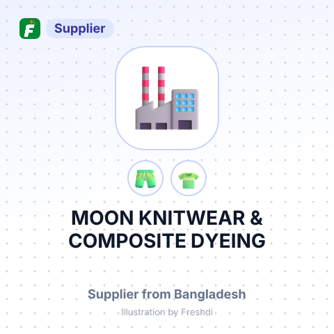 MOON KNITWEAR & COMPOSITE DYEING – summary card, no photo uploaded yet