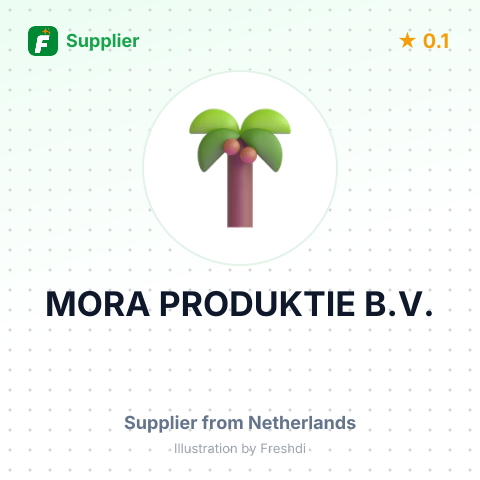 MORA PRODUKTIE B.V. – summary card, no photo uploaded yet
