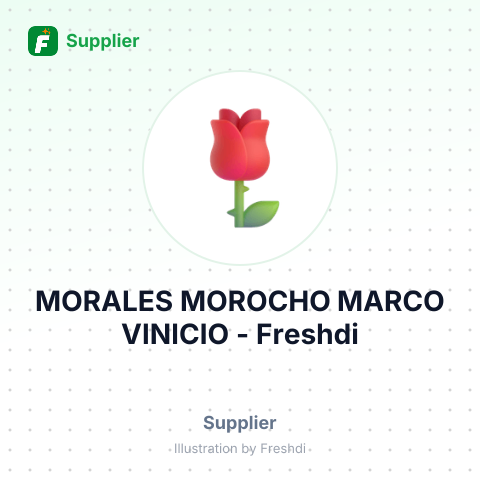 MORALES MOROCHO MARCO VINICIO – summary card, no photo uploaded yet