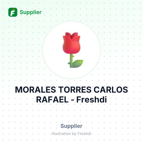 MORALES TORRES CARLOS RAFAEL – summary card, no photo uploaded yet