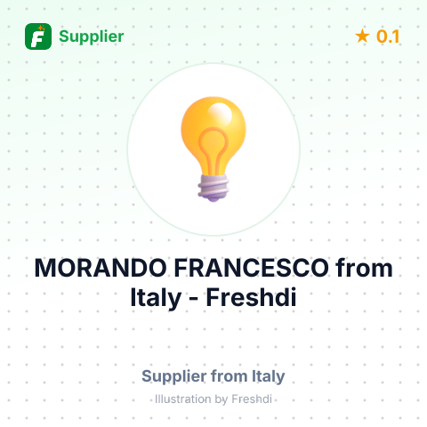 MORANDO FRANCESCO – summary card, no photo uploaded yet
