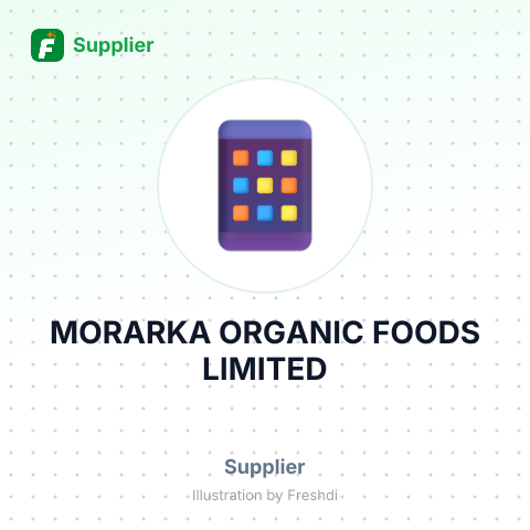 MORARKA ORGANIC FOODS LIMITED – summary card, no photo uploaded yet