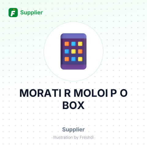MORATI R MOLOI P O BOX – summary card, no photo uploaded yet