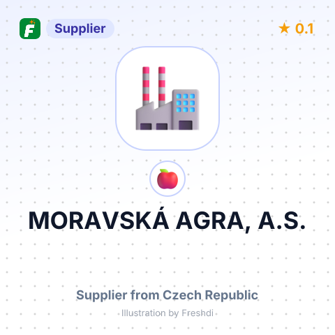 MORAVSKÁ AGRA, A.S. – summary card, no photo uploaded yet