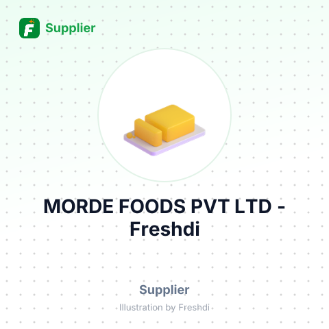 MORDE FOODS PVT LTD – summary card, no photo uploaded yet