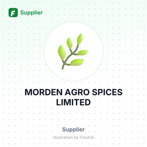 MORDEN AGRO SPICES LIMITED – summary card, no photo uploaded yet