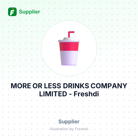 MORE OR LESS DRINKS COMPANY LIMITED – summary card, no photo uploaded yet
